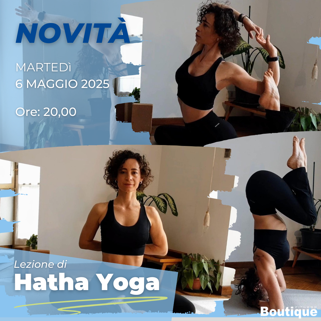 Lezione HATHA YOGA – Martedì 6 maggio 2025