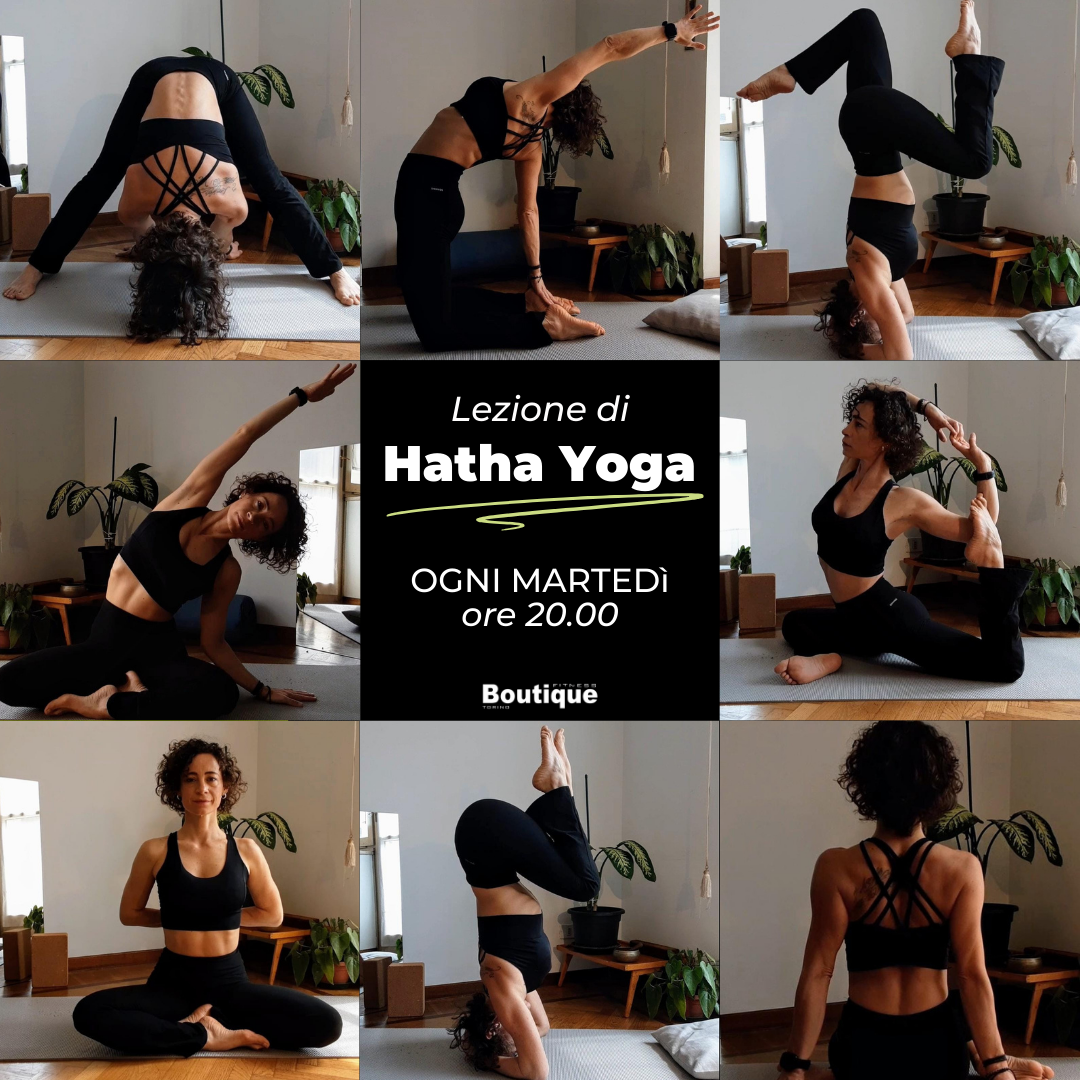 Lezione HATHA YOGA – Ogni martedì, ore 20